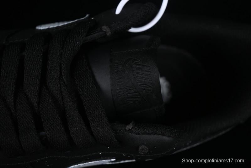 Nike Air Force 1 '07 Low Casual Sneakers with Black Splatter Design - ZH0316-046