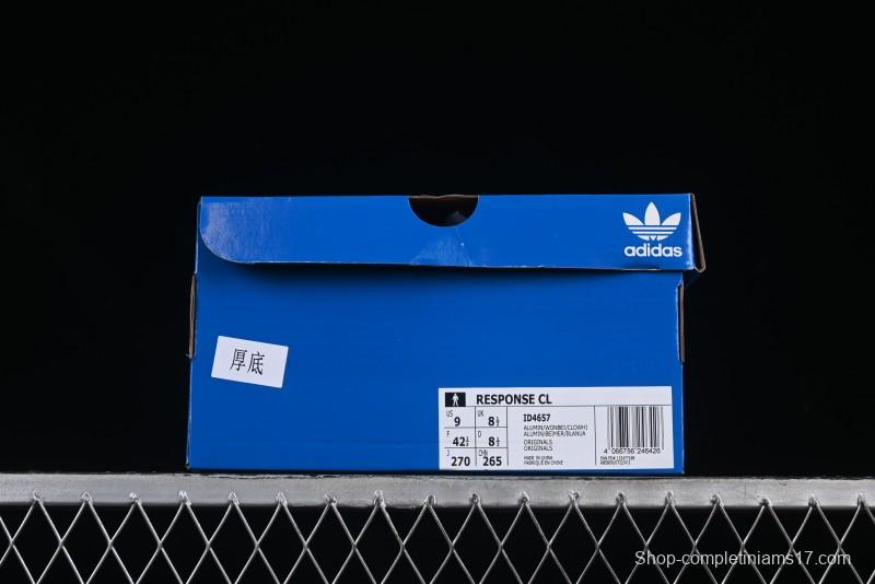 Adidas Originals Superstar XLG Casual Sneakers with Gold Logo Shell Toe and Thick Sole - ID4657