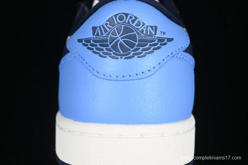 Nike Air Jordan 1 Low OG Obsidian AJ1 Low-top Lifestyle Basketball Shoes - CZ0790-400