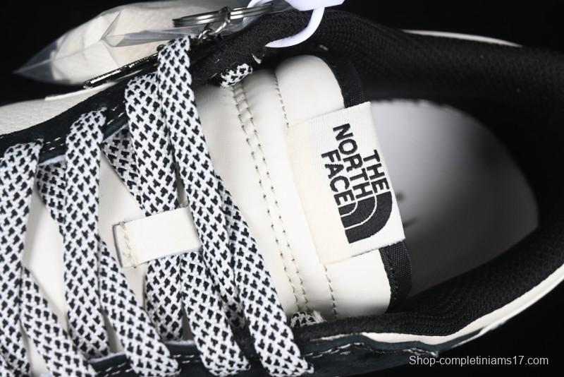 Nike SB Dunk Low The North Face Collaboration Beige Black Iridescent Swoosh Anniversary Custom Low-Top Casual Skate Shoes - DM6868-018