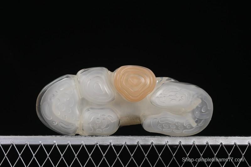 Grounds Big Bubble High Platform Sneakers in Cream White - AJE5