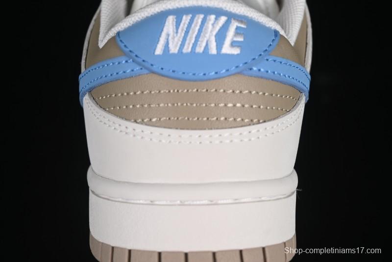 Nike Dunk Low Retro Premium Casual Sneakers in Caramel Cream - HQ1175-240