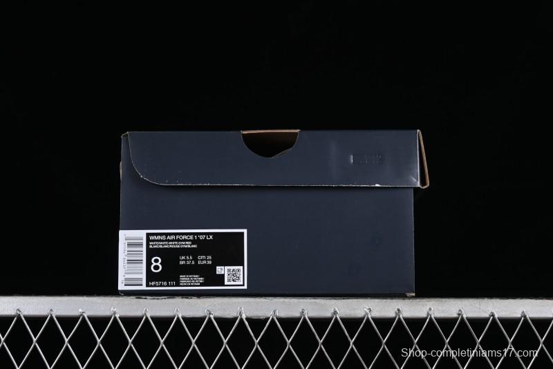 Nike Air Force 1 '07 Low Casual Sneakers with Full-Length Air Cushion - HF5716-111