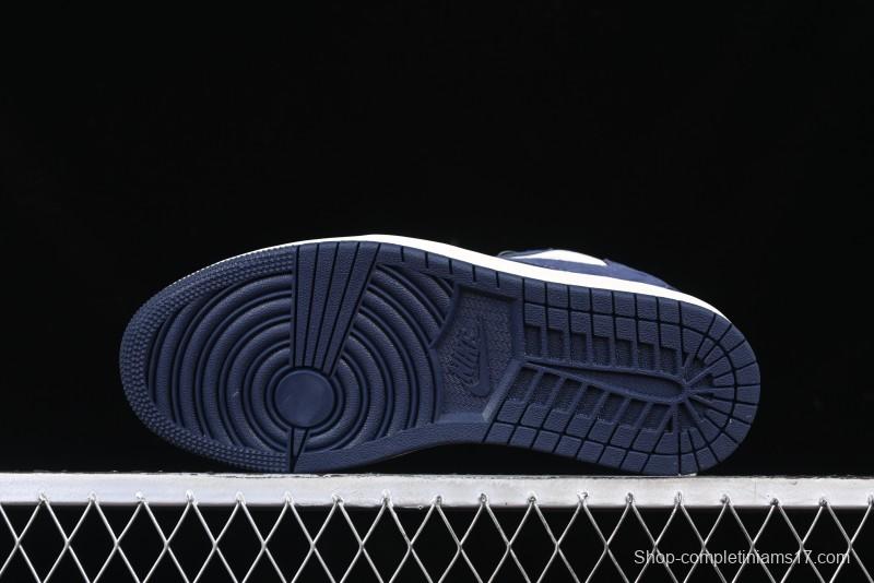 Nike Travis Scott x Fragment Design x Air Jordan 1 Low OG SP AJ1 Collaboration Sneakers - Prussian Blue - XS3086-006