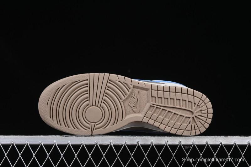 Nike Dunk Low Retro Premium Casual Sneakers in Caramel Cream - HQ1175-240