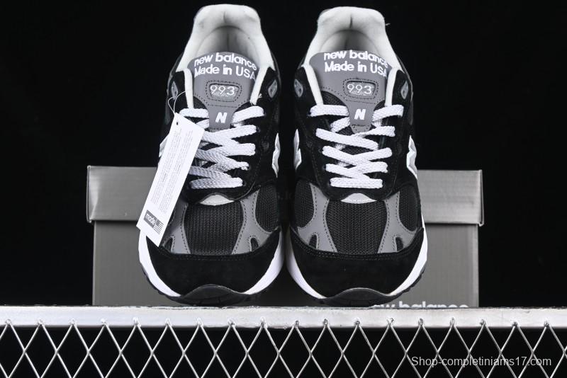 New Balance Made In USA M993 Series Classic Retro Casual Running Shoes - MR993BK