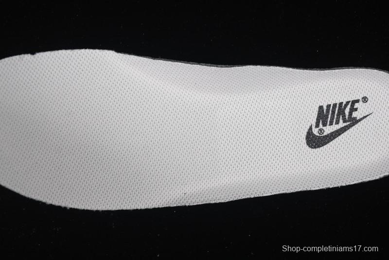 Nike Air Force 1 '07 Low Stussy Supreme Collaboration Dual-Tone Black Red Logo Low-Top Casual Sneakers - HH7518-043