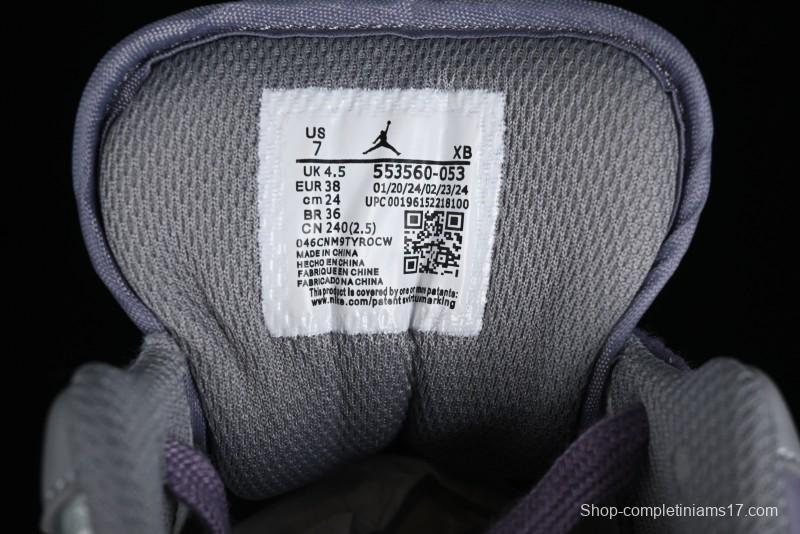 Nike Air Jordan 1 Low AJ1 Retro Basketball Shoes with Panda Mischief Modern Floral Design - 553560-053