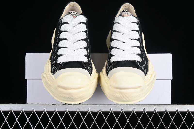 Wayne MMY Original Sole Leather Low Sneaker with Deconstructed Ice Cream Sole - W.E5