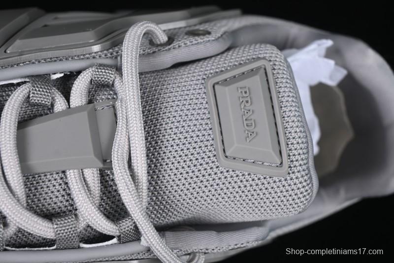 Prada Cloudbust Air Thunder Lifestyle Low-Top Sneakers with Anti-Slip and Wear-Resistant Design - 2EG293