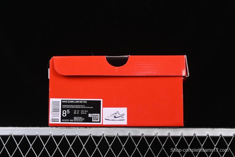 Nike SB Dunk Low Supreme Collaboration - Light Blue Mini Swoosh Anniversary Customized Low-Top Casual Skate Shoes - XX2025-568