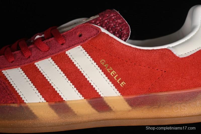 Adidas Originals Gazelle Indoor IE1051 Retro Casual Slip-Resistant Wear-Resistant Low-Top Sneakers