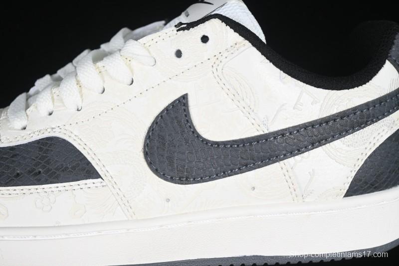 Nike Court Vision Lo 2025 Year of the Snake Theme Campus Casual Sneakers - CD5463-100