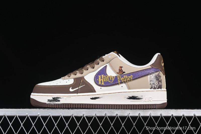 Nike Air Force 1 '07 Low "Harry Potter" Casual Sneakers with Comic Series Design - LJ2288-111