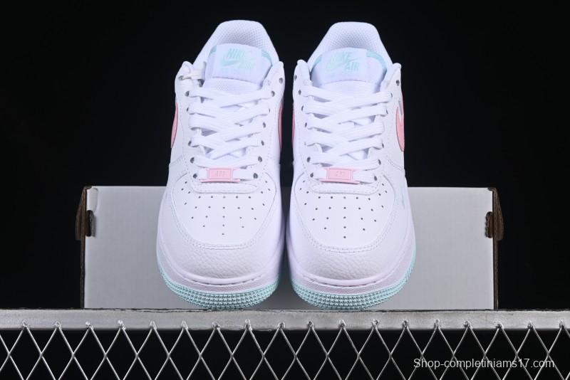 Nike Air Force 1'07 Low Casual Sneakers with Full-Length Air Cushion - IH0640-161
