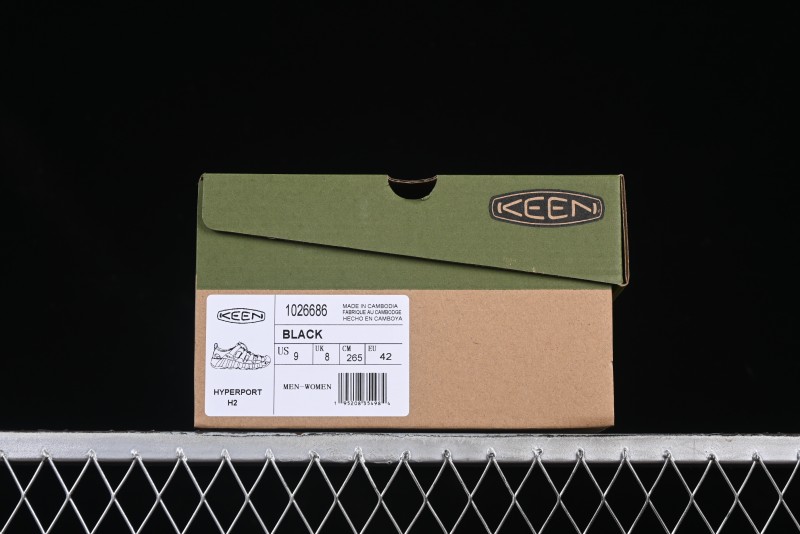 Keen Newport H2 Outdoor Sports Water Sandals with Toe Protection - 1026686BLACK