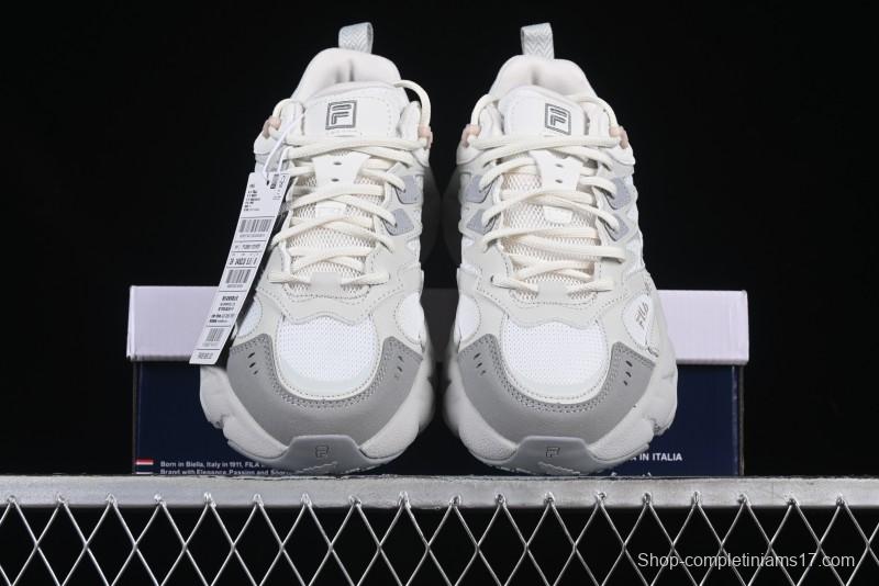FILA Wave Fusion Chunky Sneakers - White & Gray