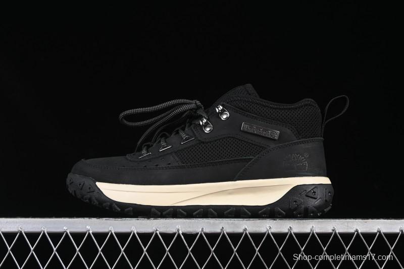 Timberland Solar Wave Low Hiking Sneakers - Black/Off-White
