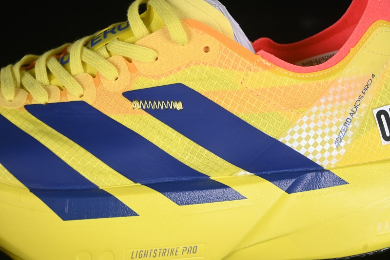 Adidas Adizero Adios 4 M Running Shoes Lightweight Breathable Low-Top - JR6373