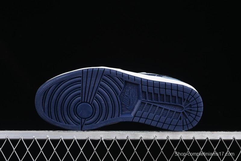 Nike Air Jordan 1 Low "Canadian Tuxedo" Basketball Shoes - IH0648-141