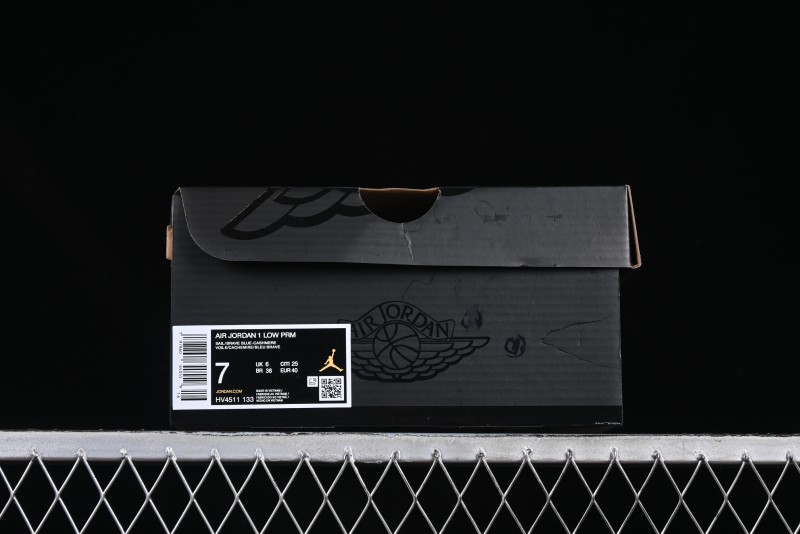 Nike Air Jordan 1 Low AJ1 Mismatched Swoosh Casual Sneakers - HV4511-133