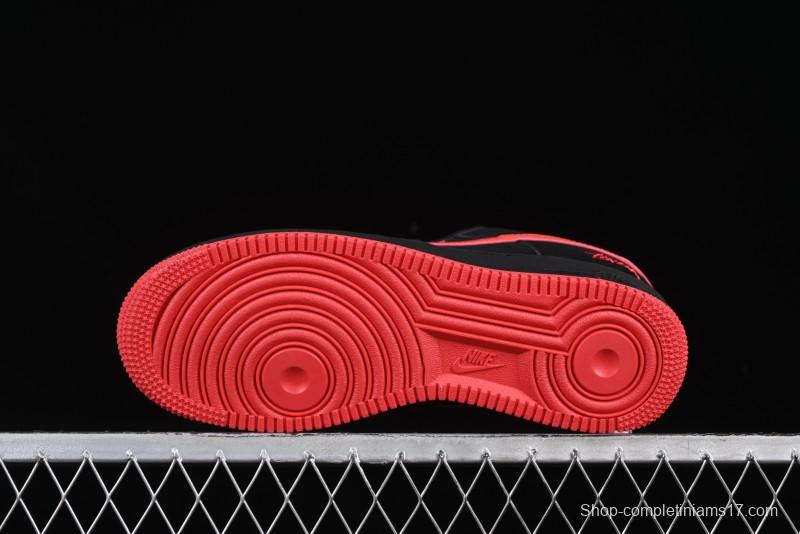 Nike Air Force 1'07 Low Stussy Collaboration Passion Orange Low-Top Casual Sneakers - DF0188-044