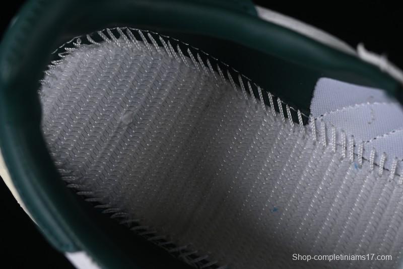 Adidas Retro-Inspired Sneakers - White, Grey & Green with Boost Sole