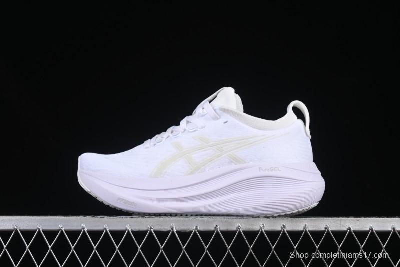 Asics Gel-Nimbus 27 Retro Breathable Casual Shoes with Cushioning for Men - 1012B753-100