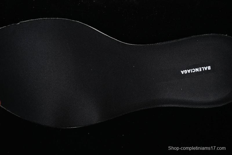 Balenciaga Monday Calf Leather Round Toe Lace-Up Low-Top Casual Shoes - WDWTS1971