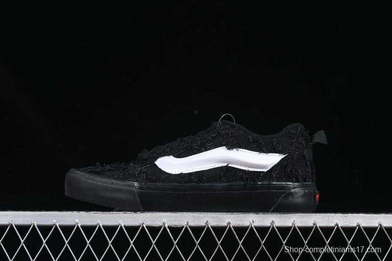 Vans Vault OG Era LX "Distressed Black" Premium Skate Sneakers