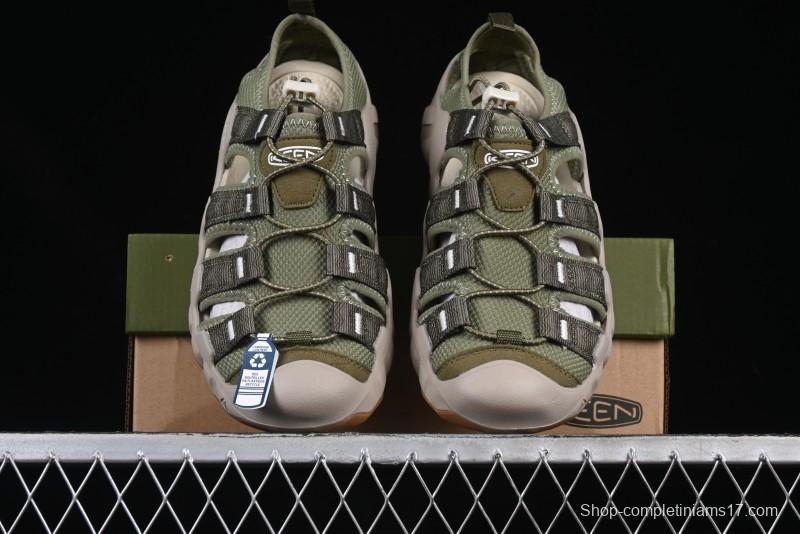 Keen Newport H2 Outdoor Sports Water Sandals with Drainage and Toe Protection - 1026686GREEN