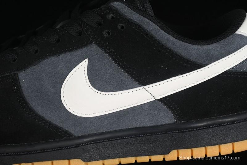 Nike Dunk Low Casual Sneakers in Black-Grey Colorway - HQ1931-001