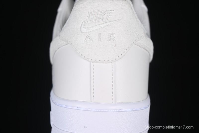 Nike Air Force 1 Low "Triple White Beige" Sneakers