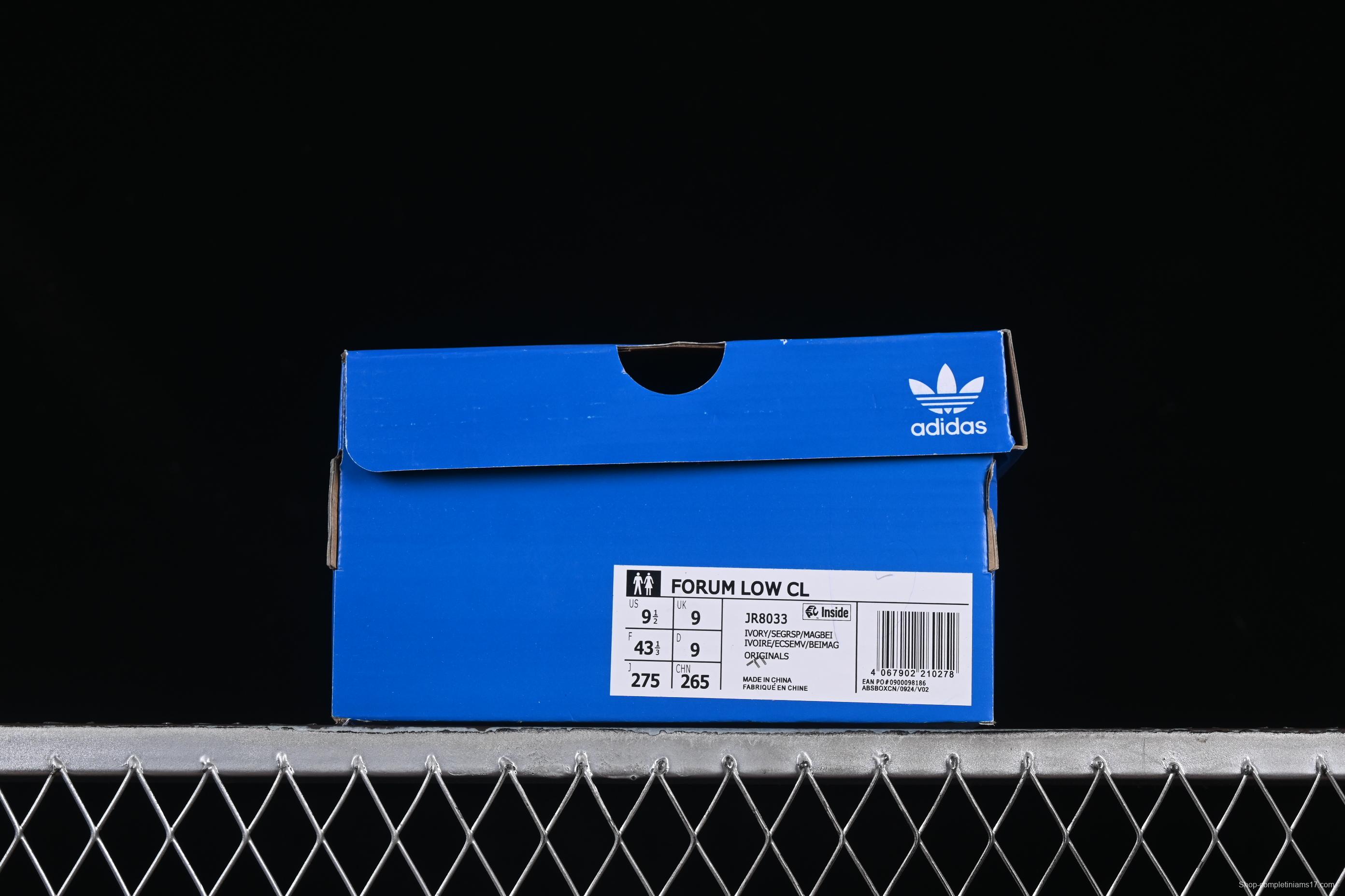 Adidas Forum 84 Low Retro Basketball Shoes - JR8033