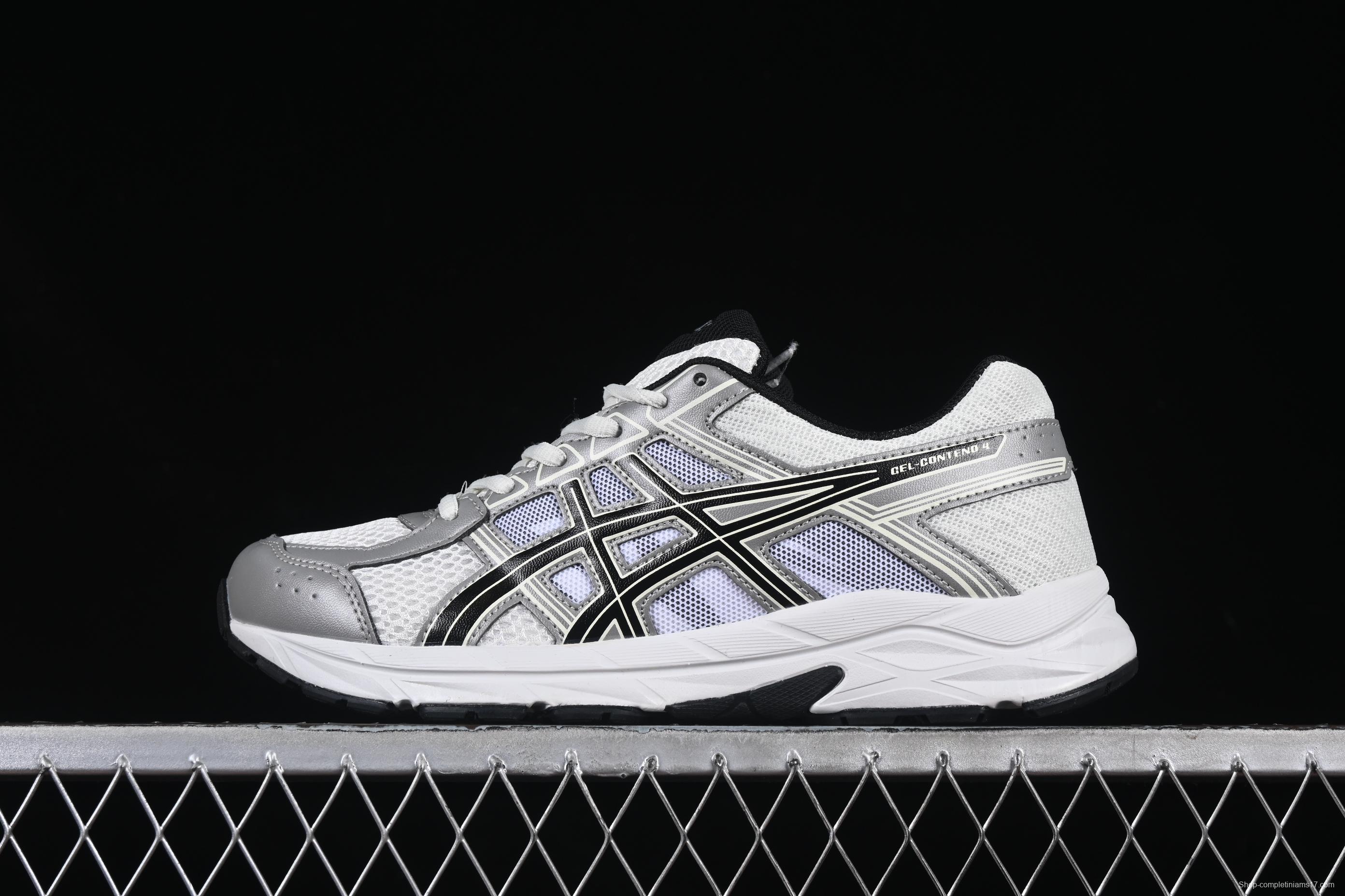 Asics Gel-Contend 4 Low-Top Breathable Running Shoes - 1011B937-103