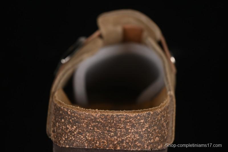 Birkenstock Arizona Soft Footbed Sandals with Suede Leather and Lambswool Lining - G.D4