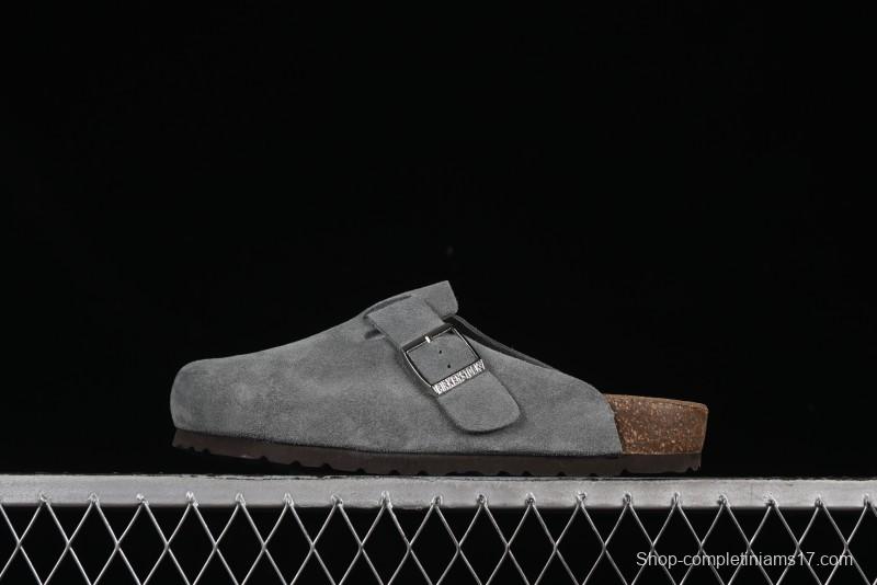 Birkenstock Arizona Soft Footbed Sandals with Suede Leather and Lambswool Lining - G.D4