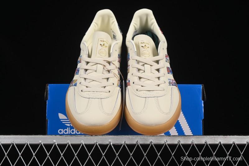 Adidas Originals Gazelle Indoor Retro Casual Sneakers with Anti-Slip and Wear-Resistant Design - JH7370