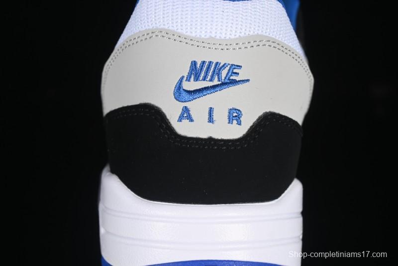 Nike Air Max 1 Retro Running Shoes with Half-Sole Air Cushion - 875855-001