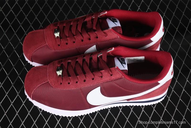 Nike Classic Cortez Leather Retro Running Shoes - DZ2795-600