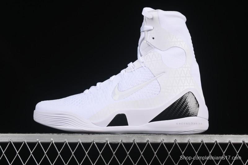 Nike Kobe 9 Elite Protro Basketball Shoes High-Top Performance with Flyknit Upper and REACT Cushioning - FZ7335-100