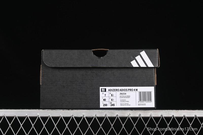 Adidas Adizero Adios 4 Running Shoes Lightweight Breathable Low-Top - JR6354