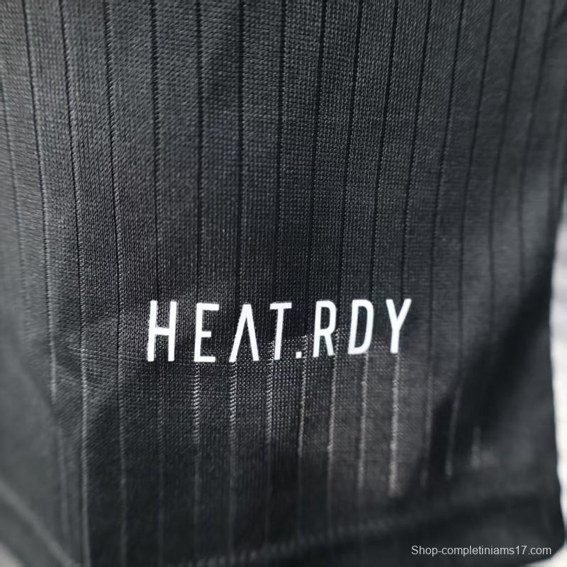 Player Version 2025 Germany Black 125Th Anniversary Long Sleeve Jersey