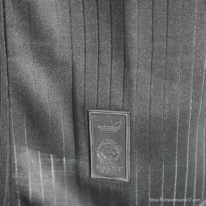 Player Version 2025 Germany Black 125Th Anniversary Long Sleeve Jersey