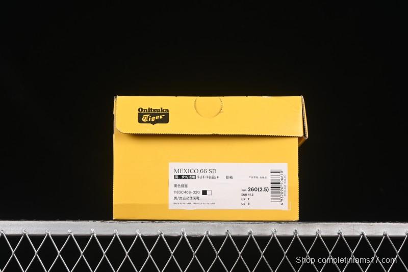 Onitsuka Tiger Mexico 66 SD Leather Low-Top Casual Running Shoes - 1183C468-020