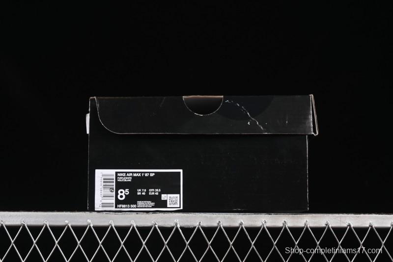 Nike Air Max 1 Retro Running Shoes with Half-Sole Air Cushion - HF8813-500