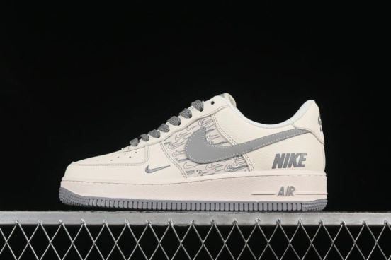 Nike Air Force 1 '07 Low Collaboration Sneakers with Double Swoosh Design - HH7518-070