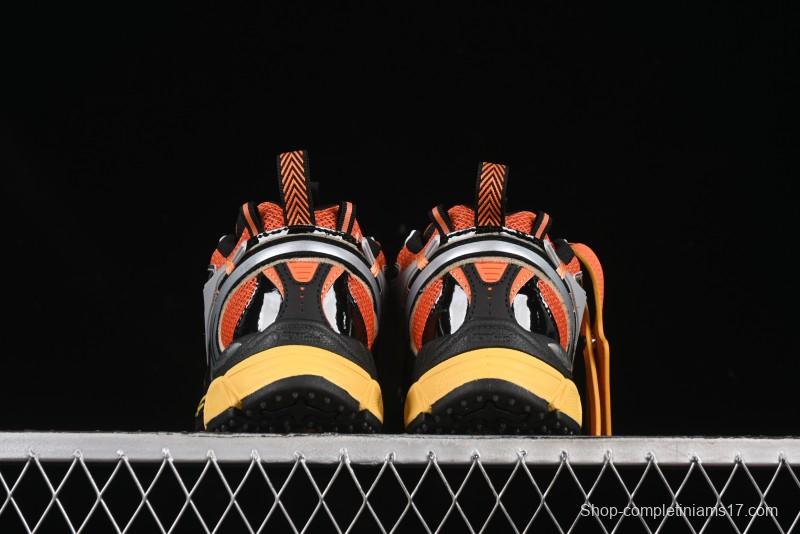 Off-White Be Right Low-Top Lifestyle Sneakers in Grey Orange - X.E5