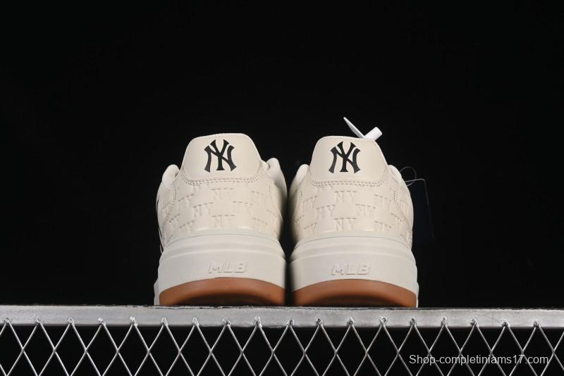 New York Yankees Chunky Liner Mid Denim Monogram Platform Sandals - 3ASXE015N50CRS
