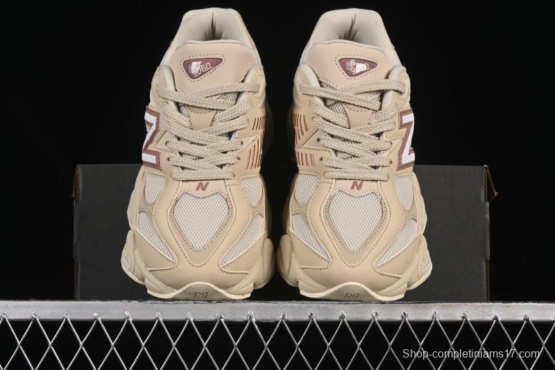 New Balance 9060 Retro Casual Running Sneakers with ABZORB Cushioning Technology - U9060ZGC